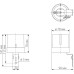 Датчик освещенности SNS-L-07 5500W IP44 Белый 4690389055430