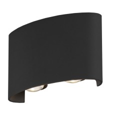 Настенный светильник Elektrostandard 1555 TECHNO LED TWINKY DOUBLE черный