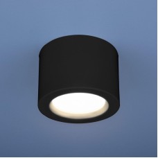 Потолочный светодиодный светильник Elektrostandard DLR026 6W 4200K черный матовый 4690389120688