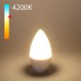 Лампа светодиодная Elektrostandard Свеча E14 8Вт 4200K a048727