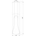 Накладной светильник Elektrostandard Apex 25113/LED 7W 4000K белый