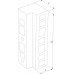 Соединитель угловой внутренний для треков накладных Elektrostandard Flat Magnetic a063737