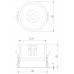 Встраиваемый светильник Elektrostandard Forte a069411