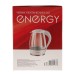 Чайник электрический ENERGY E-262, стекло, 1.7 л, 2200 Вт, белый