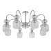 Люстра на штанге Escada Gloss 1141/8PL Chrome/Clear