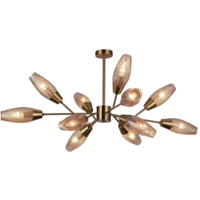 Люстра на штанге Escada Desire 10165/12PL Copper