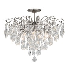 Люстра на штанге Escada Crown 1113/7PL Chrome