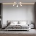 Люстра на штанге Escada Calla 1109/5P White