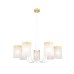 Люстра на штанге Escada Harmony 1172/7P White