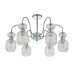 Люстра на штанге Escada Gloss 1141/6PL Chrome/Clear