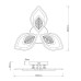 Потолочная люстра Escada Anise 10288/6LED