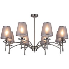 Люстра на штанге Escada Faith 694/8PL Nickel