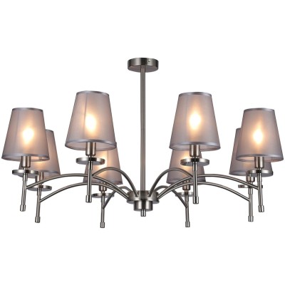 Люстра на штанге Escada Faith 694/8PL Nickel