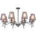 Люстра на штанге Escada Faith 694/8PL Nickel
