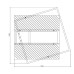 Потолочная люстра Escada Concept 10226/3LED SQUARE