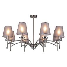 Люстра на штанге Escada Faith 694/8PL Nickel