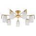 Люстра на штанге Escada Style 1142/7P Gold