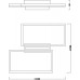 Накладной светильник Escada Scales 10209/2LED Black