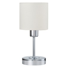 Настольная лампа декоративная Escada Denver 1109/1 Chrome/Beige