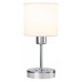 Настольная лампа декоративная Escada Denver 1109/1 Chrome/Beige