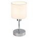 Настольная лампа декоративная Escada Denver 1109/1 Chrome/Beige