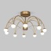 Люстра на штанге Eurosvet Ragno 90031/10 LED золото a069303