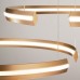 Подвесная люстра Eurosvet Gap 90280/3 золото Smart