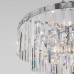 Подвесная люстра Eurosvet Elegante 10130/8 хром/прозрачный хрусталь Strotskis a060642