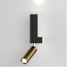 Спот Eurosvet Pitch 40020/1 LED черный/латунь a061312