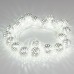 Гирлянда Супернить Eurosvet 400-003 400-003 хром/белый с эффектом мерцания