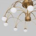 Люстра на штанге Eurosvet Ragno 90031/10 LED золото