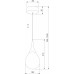 Подвесной светильник Eurosvet Adour 50256/1 LED золото