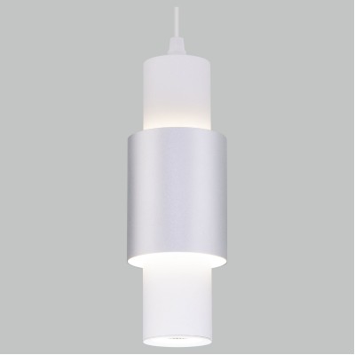 Подвесной светильник Eurosvet Bento 50204/1 LED белый/матовое серебро