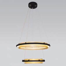 Подвесной светильник Eurosvet Imperio 90241/2 черный/ золото Smart
