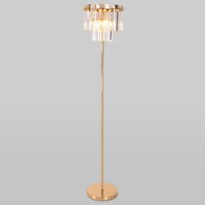 Торшер Eurosvet Elegante 01137/3 золото/прозрачный хрусталь Strotskis