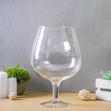 Ваза «Натали-2», бренди на средней ножке, 5 л, 31×20 см, d=13 см, стекло, прозрачная
