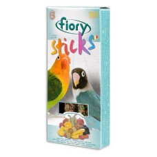Лакомство FIORY Sticks для средних попугаев, с фруктами, 2х60 г.