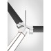 Настенный светильник Fabbian Pivot F39 Anthracite 3000