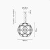 Подвесной светильник Fabbian Giro S Anthracite