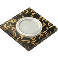 Встраиваемый светильник Fametto Luciole DLS-L205 GU5.3 CHROME/BLACK UL-00000380