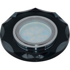 Встраиваемый светильник Fametto Peonia DLS-P105 GU5.3 CHROME/BLACK 09992