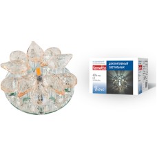 Встраиваемый светильник Fametto DLS-F129 G4 GLASSY/CHAMPAIGNE UL-00000354