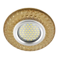 Встраиваемый светильник Fametto Luciole DLS-L144 Gu5.3 Glassy/Gold