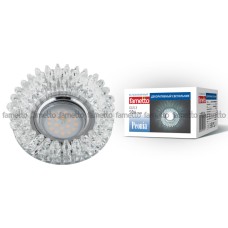 Встраиваемый светильник Fametto Peonia DLS-P113 GU5.3 CHROME/CLEAR