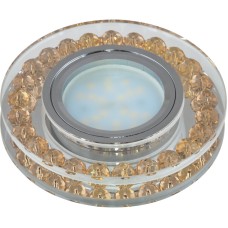 Встраиваемый светильник Fametto Peonia DLS-P102 GU5.3 CHROME/GOLD 09985