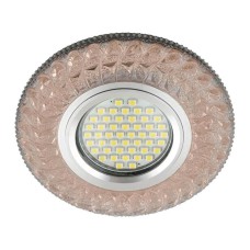 Встраиваемый светильник Fametto Luciole DLS-L144 Gu5.3 Glassy/Light Tea