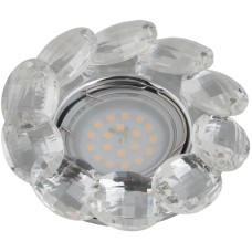 Встраиваемый светильник Fametto Peonia DLS-P114 GU5.3 CHROME/CLEAR 10547