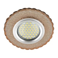 Встраиваемый светильник Fametto Luciole DLS-L140 Gu5.3 Glassy/Tea