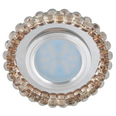 Встраиваемый светильник Fametto Luciole DLS-L133 GU5.3 Chrome/Champagne