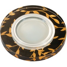 Встраиваемый светильник Fametto Luciole DLS-L204 GU5.3 CHROME/BLACK UL-00000379